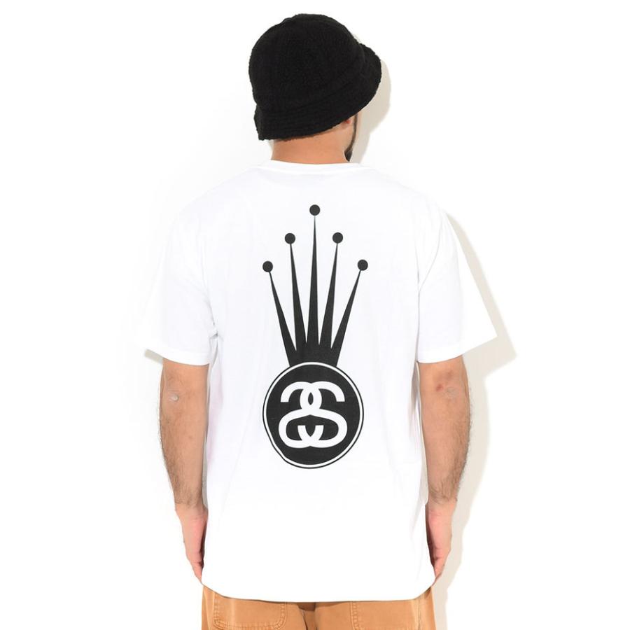 ステューシー Tシャツ 半袖 STUSSY メンズ Crown Link ( stussy tee T-SHIRTS カットソー トップス 男性用 1904569 USAモデル 正規 )｜icefield｜03