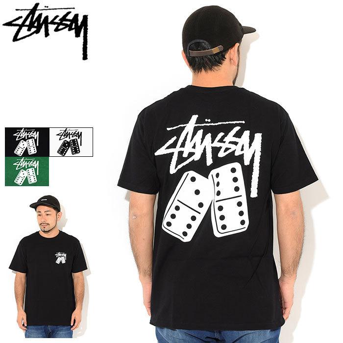 ステューシー Tシャツ 半袖 STUSSY メンズ Dominoes ( stussy tee T-SHIRTS カットソー トップス 男性用 1904570 USAモデル 正規 )｜icefield