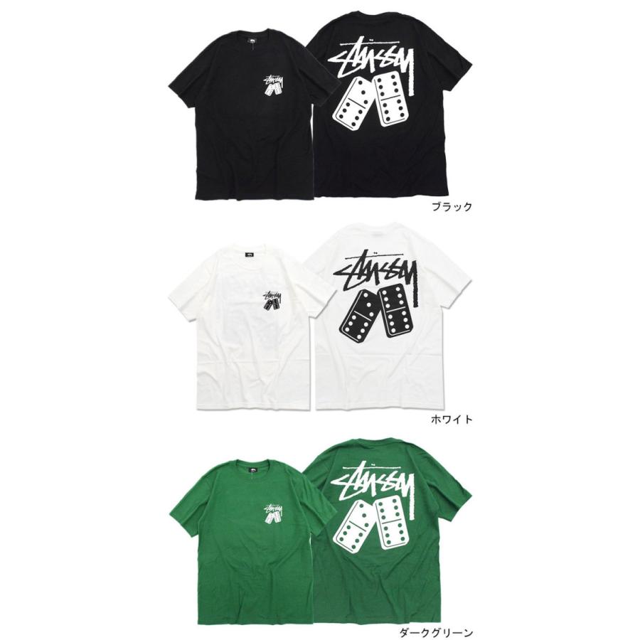 ステューシー Tシャツ 半袖 STUSSY メンズ Dominoes ( stussy tee T-SHIRTS カットソー トップス 男性用 1904570 USAモデル 正規 )｜icefield｜05