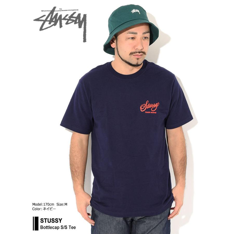 STUSSY ステューシー Tシャツ 半袖 メンズ Bottlecap ( stussy