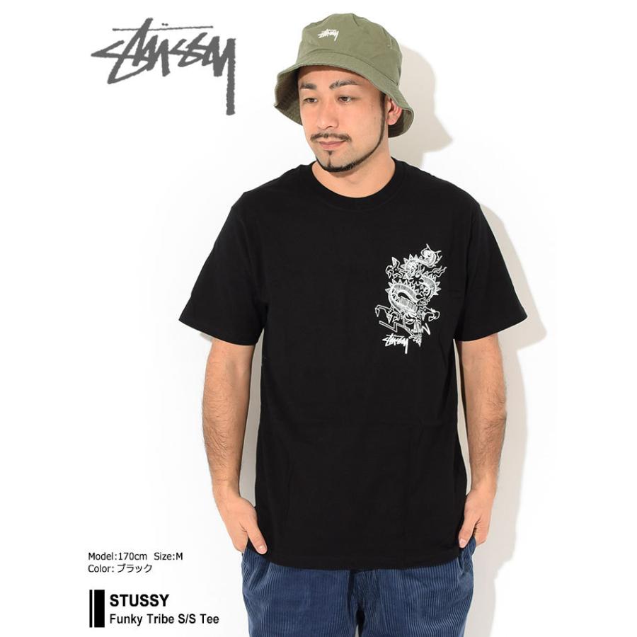 STUSSY（ステューシー） Tシャツ 半袖 メンズ Funky Tribe ( stussy