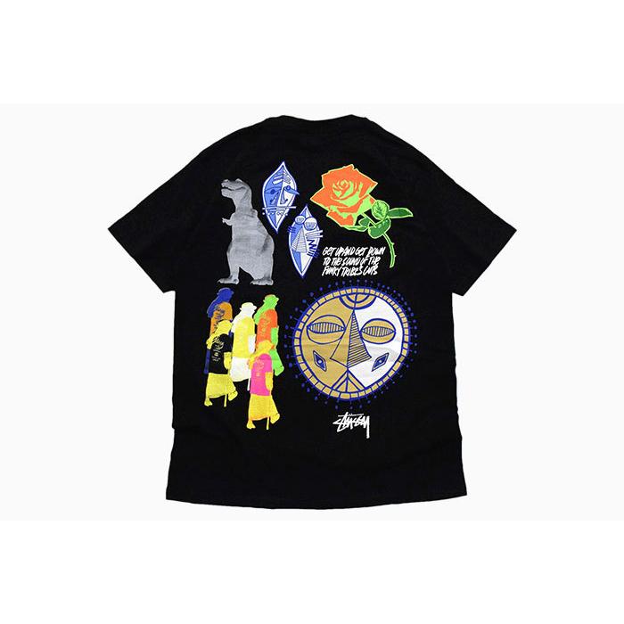 STUSSY ステューシー Tシャツ 半袖 メンズ Funky Tribe ( stussy