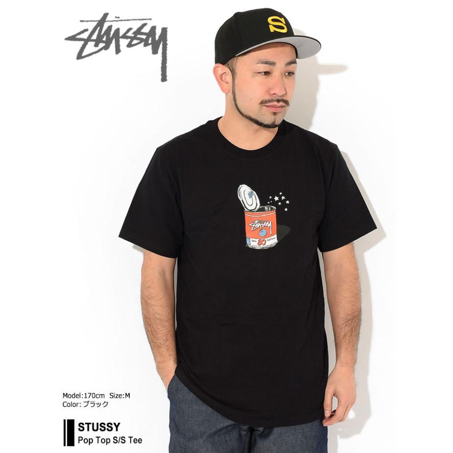 ステューシー Tシャツ 半袖 STUSSY メンズ Pop Top ( stussy tee T-SHIRTS カットソー トップス 男性用 1904628 USAモデル 正規 )｜icefield｜02