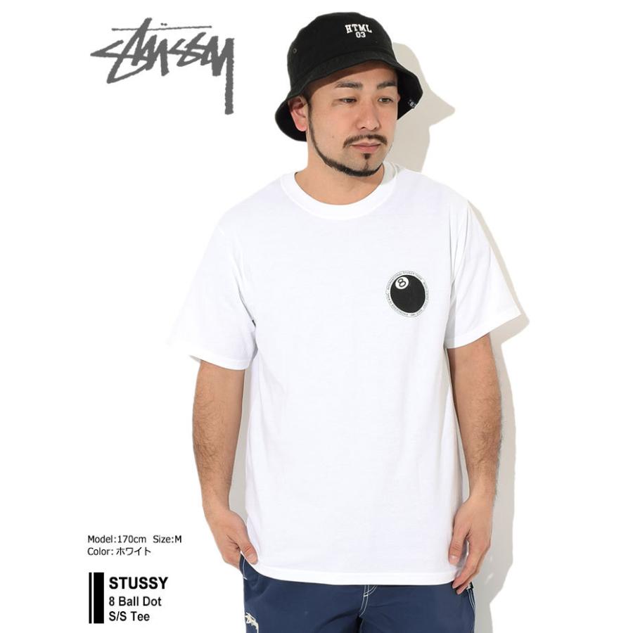 STUSSY ステューシー Tシャツ 半袖 メンズ & レディース 8 Ball