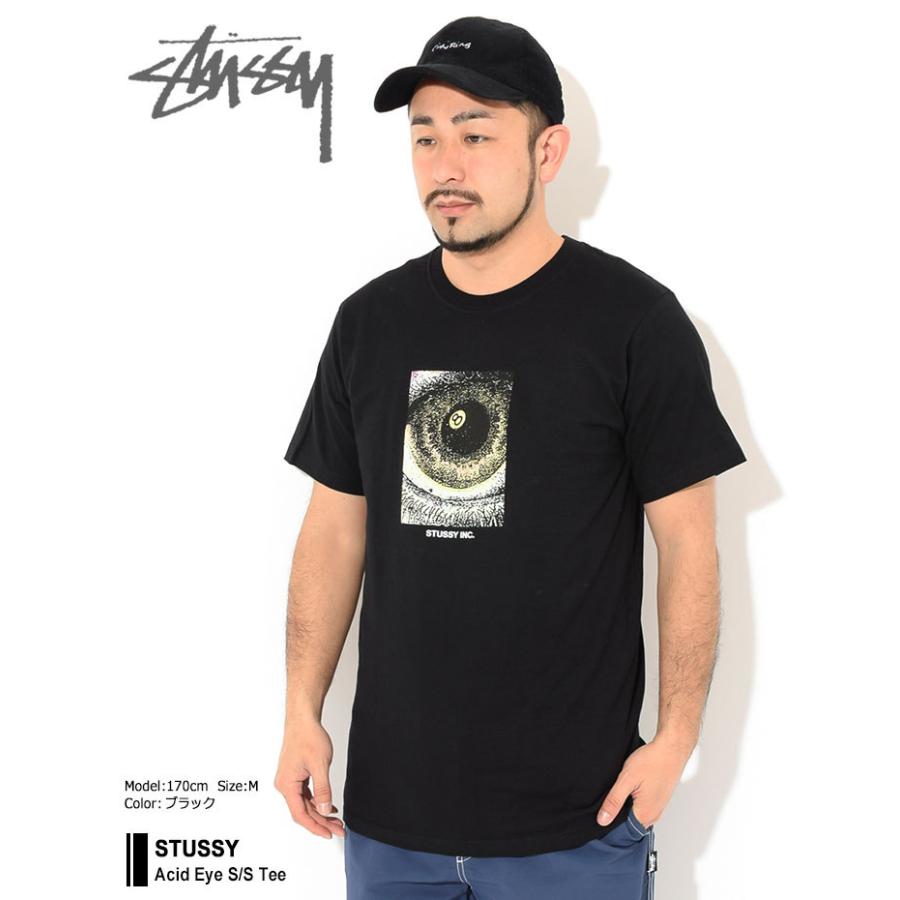 STUSSY（ステューシー） Tシャツ 半袖 メメンズ & レディース Acid Eye