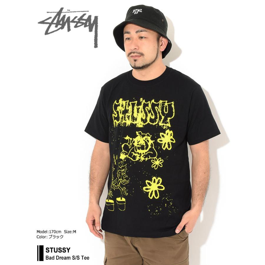 ステューシー Tシャツ 半袖 Stussy メンズ レディース Bad Dream Stussy Tee T Shirts カットソー トップス Usaモデル 正規 Ice Field 通販 Paypayモール