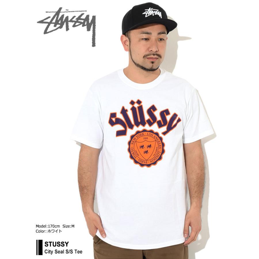 ステューシー Tシャツ 半袖 Stussy メンズ レディース City Seal Stussy Tee T Shirts カットソー トップス Usaモデル 正規 Ice Field 通販 Paypayモール