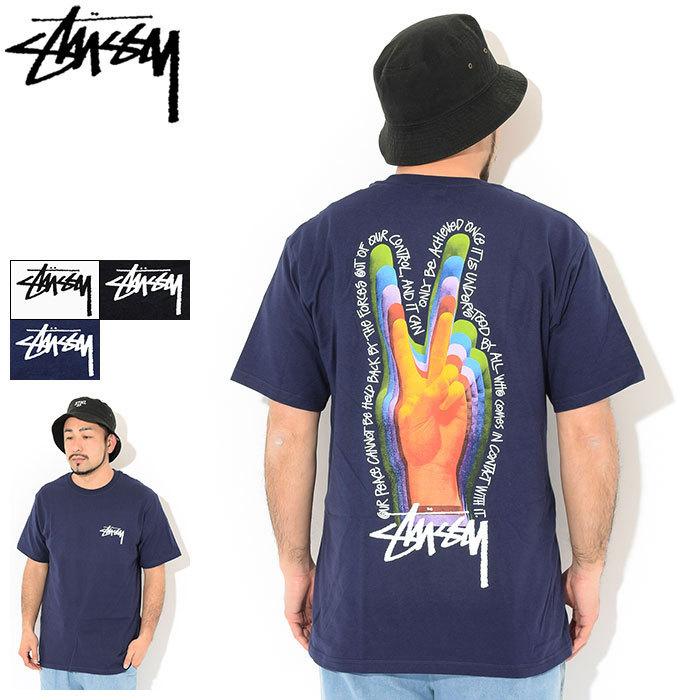 STUSSY（ステューシー） Tシャツ 半袖 メンズ & レディース Peace Sign