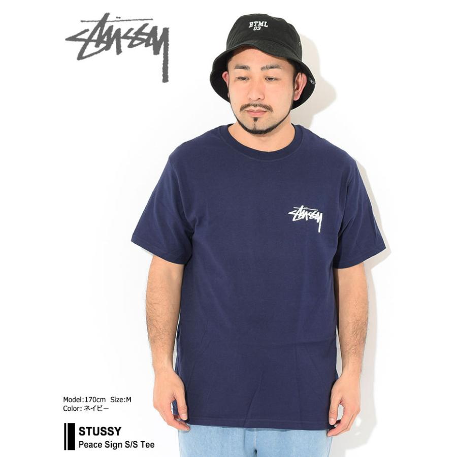 ステューシー Tシャツ 半袖 STUSSY メンズ & レディース Peace Sign