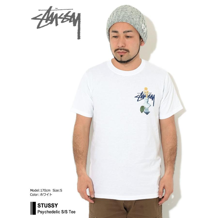 STÜSSY Psychedelic T-Shirt Mサイズ Stussy Psychedelic Big Logo Mushroom T Shirt Men's Medium