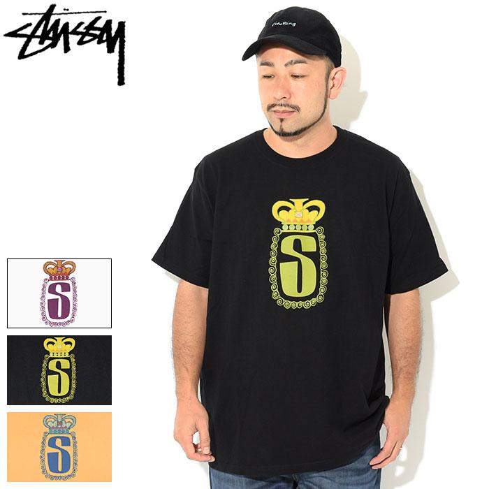 STUSSY ステューシー Tシャツ 半袖 メンズ & レディース S Crown 