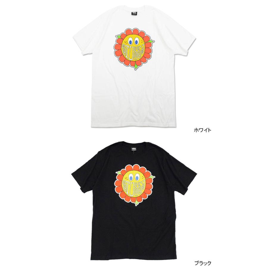 STUSSY（ステューシー） Tシャツ 半袖 メンズ Happy Flower (stussy