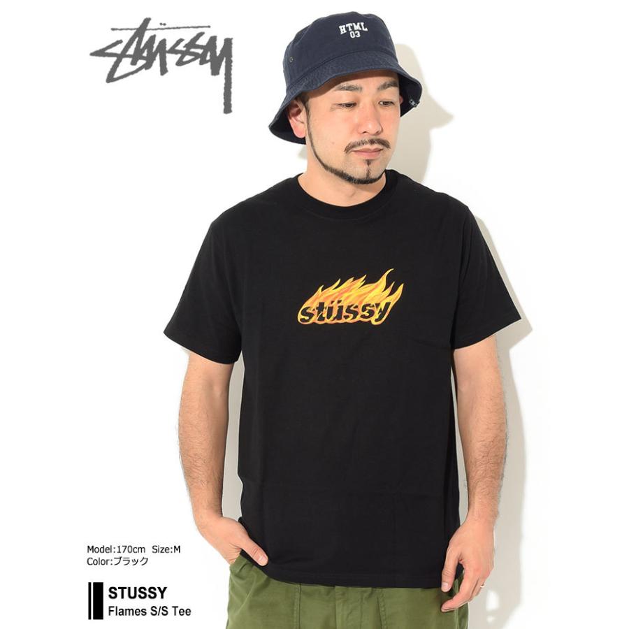 Stussy フレイムデザイン Tシャツ Lサイズ Stussy フレイムデザイン Tシャツ Lサイズ STUSSY(ステューシー