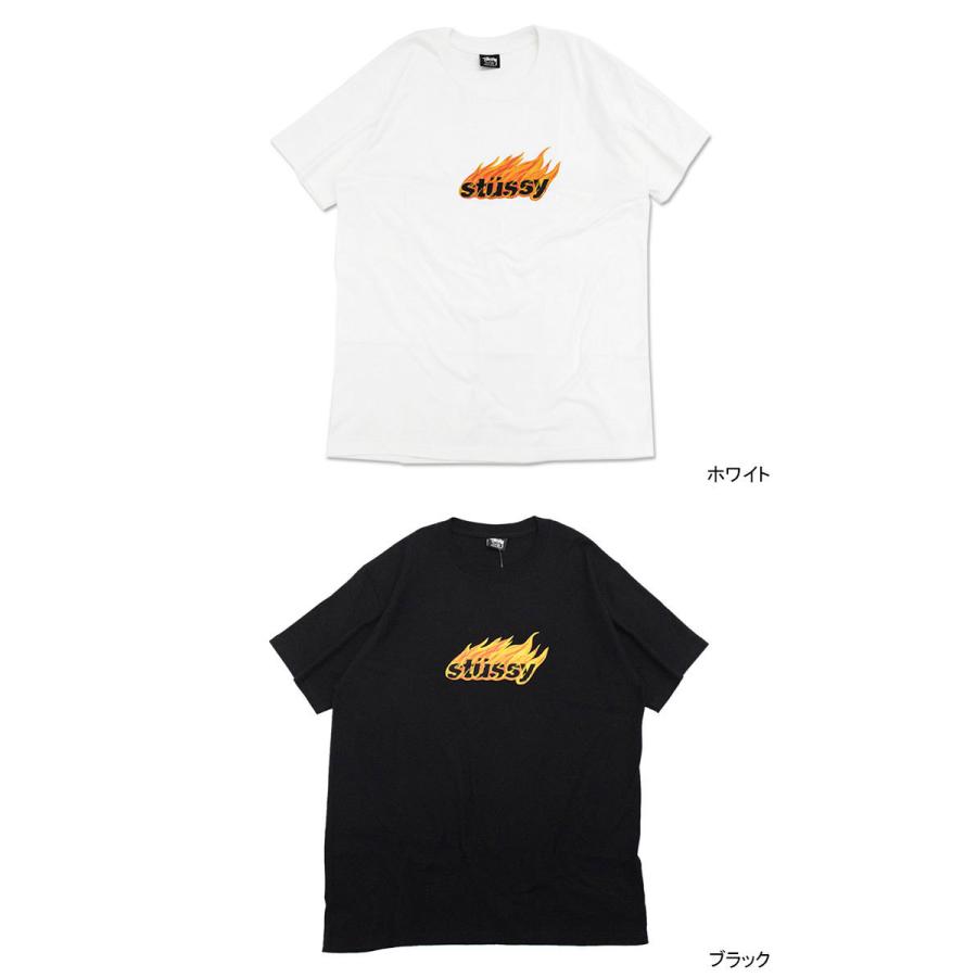STUSSY（ステューシー） Tシャツ 半袖 メンズ Flames ( stussy tee T