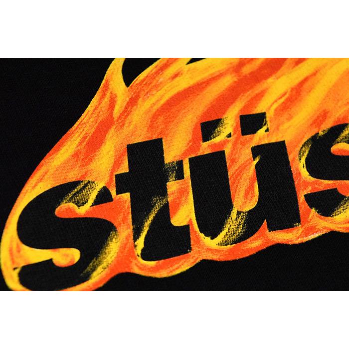 Stussy Flame SS Shirt 半袖シャツ STUSSY ステューシー Tシャツ 半袖 メンズ Fire Dice ( stussy