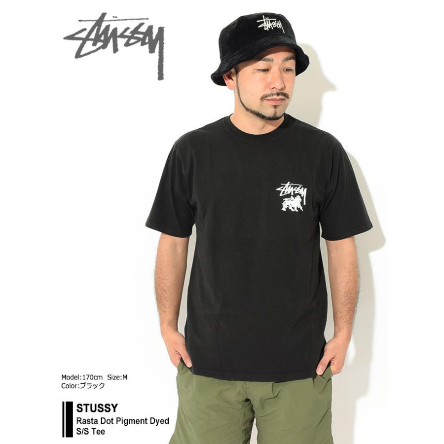 【デッドストック】STUSSY ステューシー SAR TEE 半袖Tシャツ L STUSSY(ステューシー) / Tシャツ/M/コットン/GRN/ステューシー