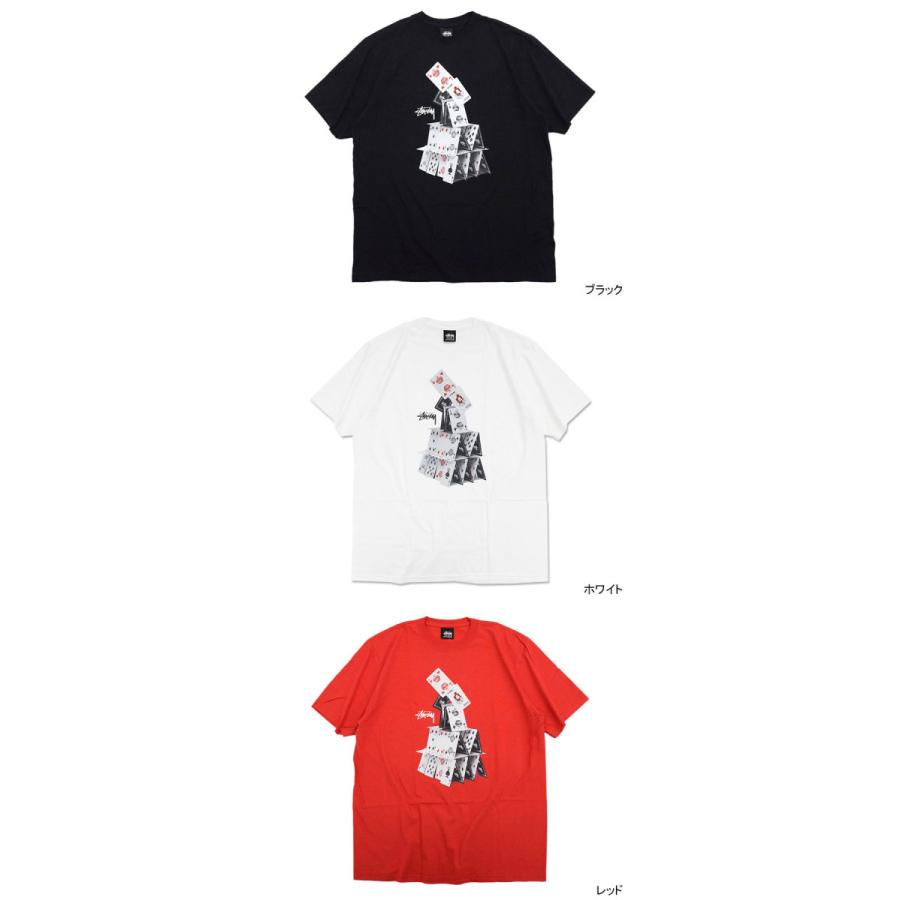 STUSSY ステューシー Tシャツ 半袖 メンズ House Of Cards