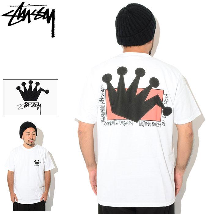 STUSSY ステューシー Tシャツ 半袖 メンズ LB Crown ( stussy