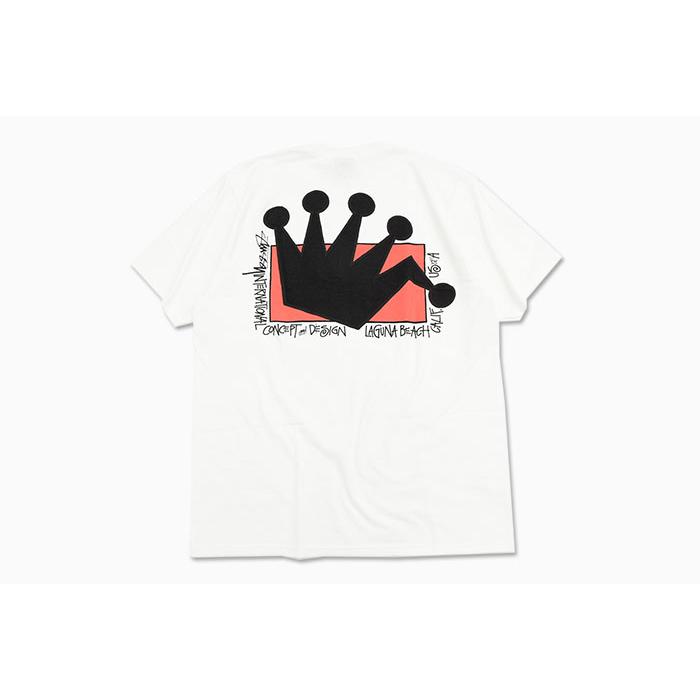 STUSSY ステューシー Tシャツ 半袖 メンズ LB Crown ( stussy