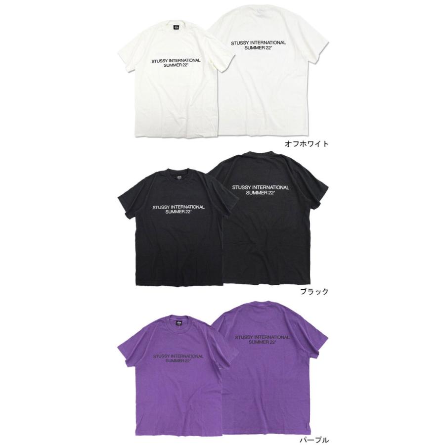 STUSSY（ステューシー） Tシャツ 半袖 メンズ International 22