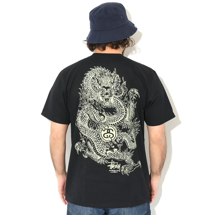 STUSSY ステューシー Tシャツ 半袖 メンズ Dragon ( stussy tee T