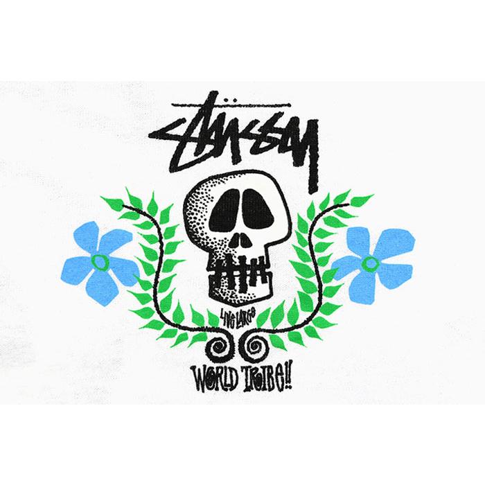 STUSSY ステューシー Tシャツ 半袖 メンズ Skull Crest ( stussy