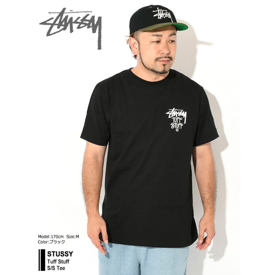 【STUSSY】☆半袖Tシャツ☆ TUFF STUFF TEE STUSSY 新品 ステューシー TUFF STUFF TEE Tシャツ 200009391051