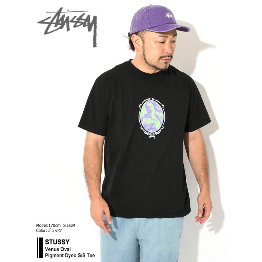 STUSSY ステューシー Tシャツ 半袖 メンズ Venus Oval Pigment STUSSY ステューシー Tシャツ 半袖 メンズ Venus Oval Pigment