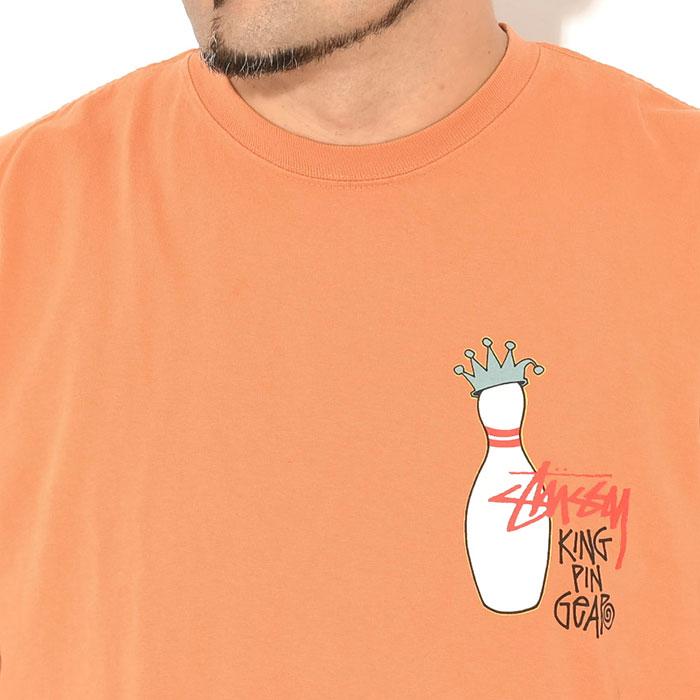 STUSSY KINGPIN Tシャツ PIGMENT DYED 半袖 4色 送料込み STUSSY ステューシー Tシャツ 半袖 メンズ Kingpin Pigment Dyed