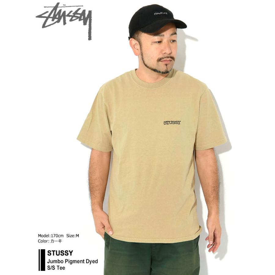 STUSSY（ステューシー） Tシャツ 半袖 メンズ Jumbo Pigment Dyed