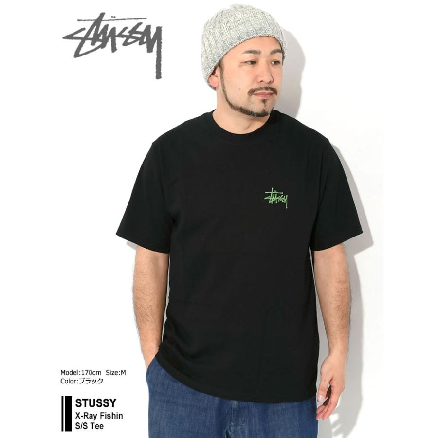 STUSSY（ステューシー） Tシャツ 半袖 メンズ X-Ray Fishin ( stussy