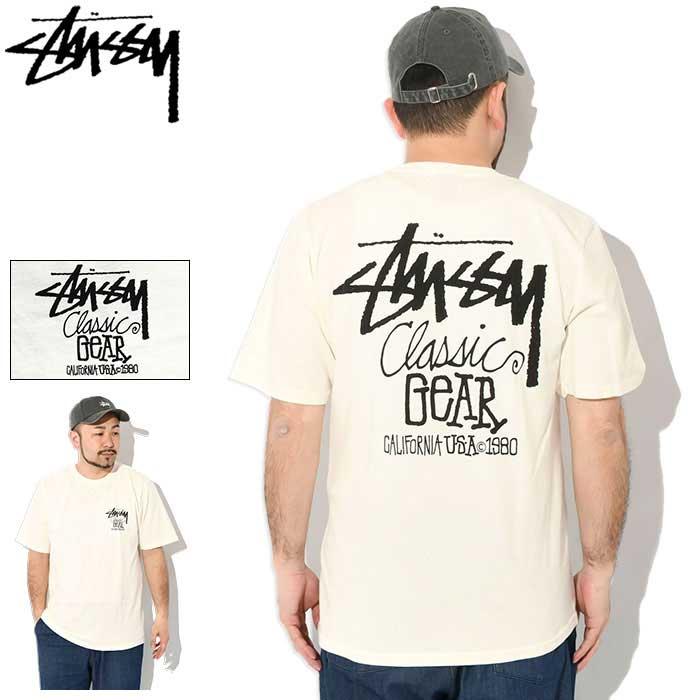 STUSSY ステューシー Tシャツ 半袖 メンズ Classic Gear Pigment