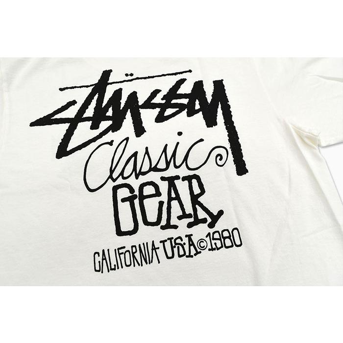 STUSSY ステューシー Tシャツ 半袖 メンズ Classic Gear Pigment