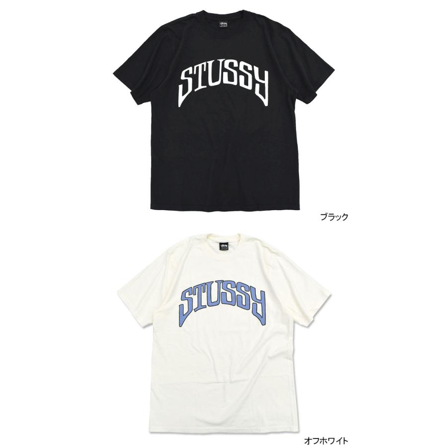 STUSSY ステューシー Tシャツ 半袖 メンズ Arched Pigment Dyed STUSSY ステューシー Tシャツ 半袖 メンズ Arched Pigment Dyed