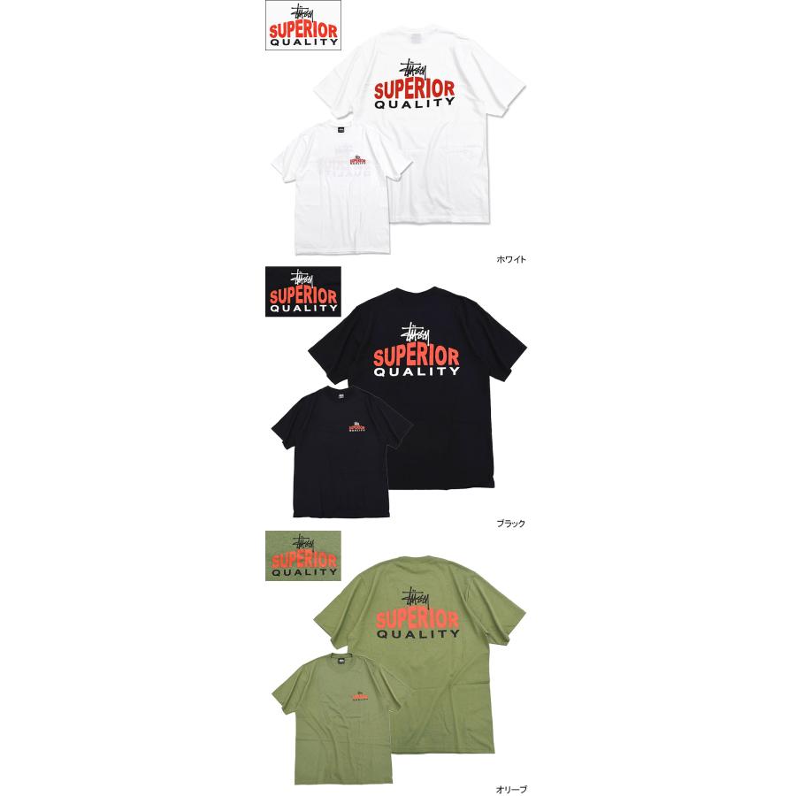 STUSSY ステューシー Tシャツ 半袖 メンズ Superior Quality