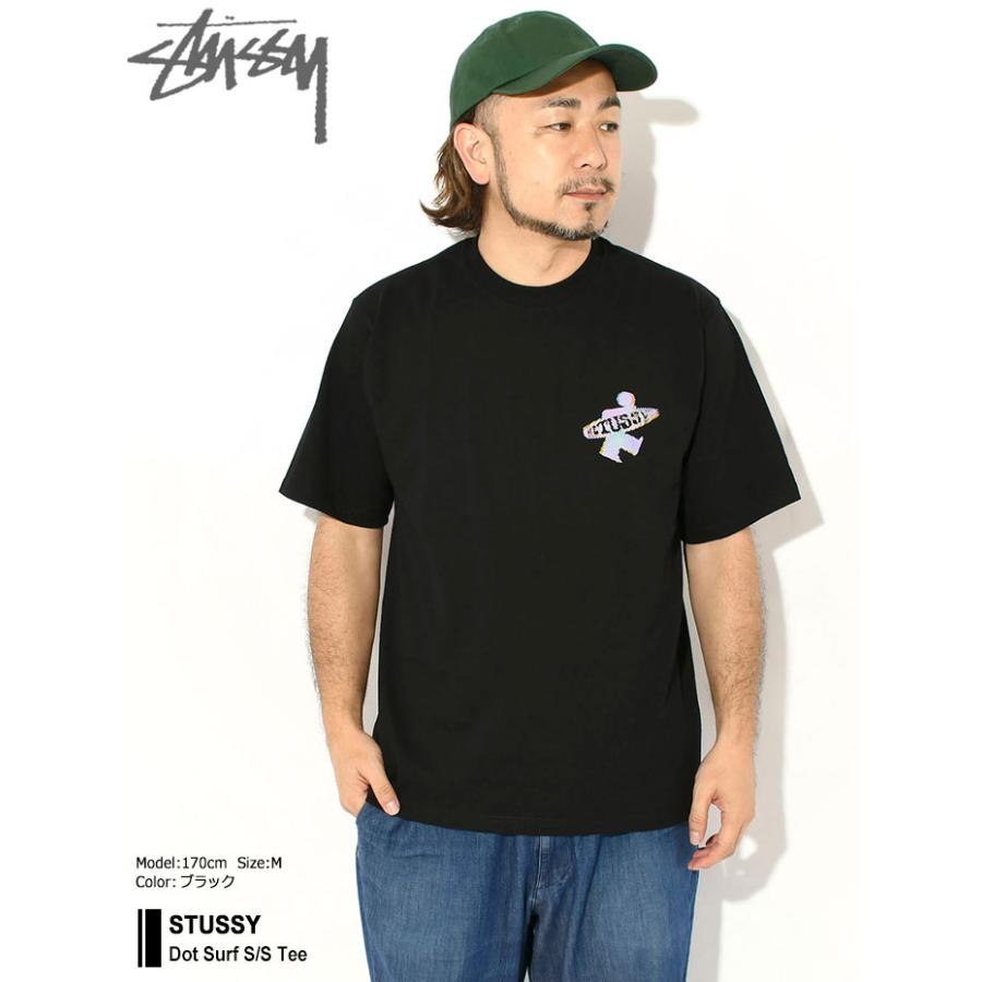 STUSSY（ステューシー） Tシャツ 半袖 メンズ Dot Surf ( stussy tee T