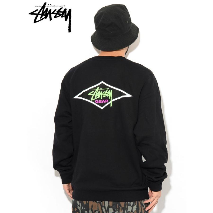 STÜSSY スポーツ スウェットシャツ バーガンディ 独特のヴィンテージ感☆【STUSSY】クルーネック スウェット