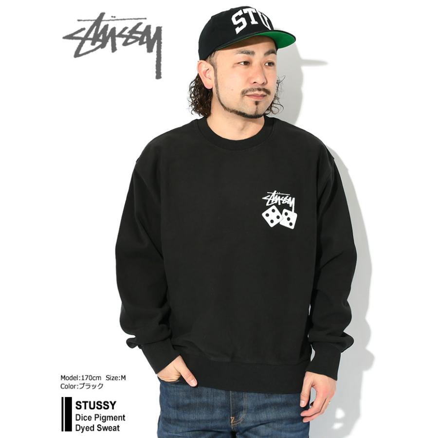 STUSSY ステューシー トレーナー メンズ Dice Pigment Dyed STUSSY ステューシー トレーナー メンズ Dice Pigment Dyed