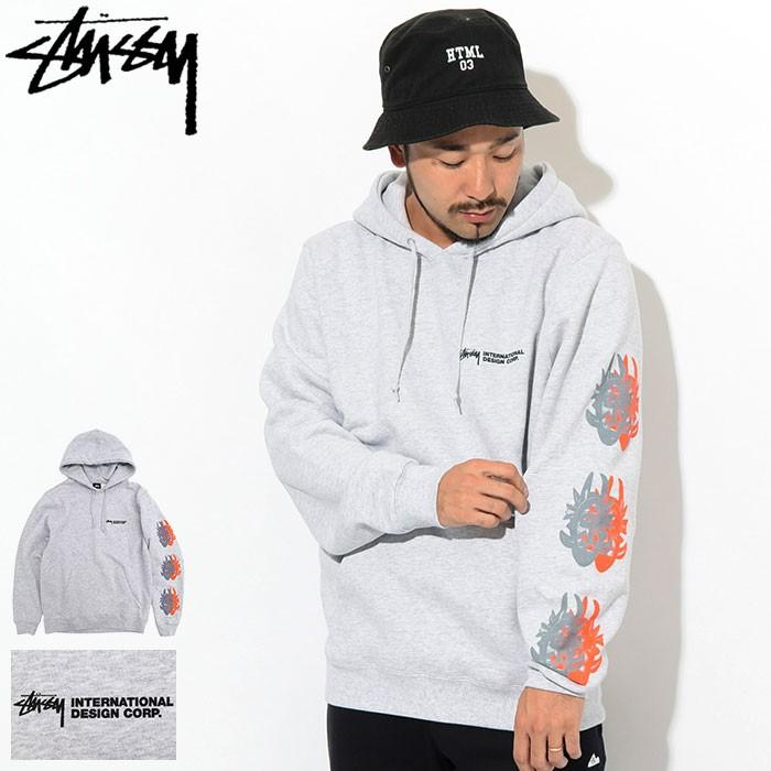STUSSY ステューシー プルオーバー パーカー メンズ Double Mask 