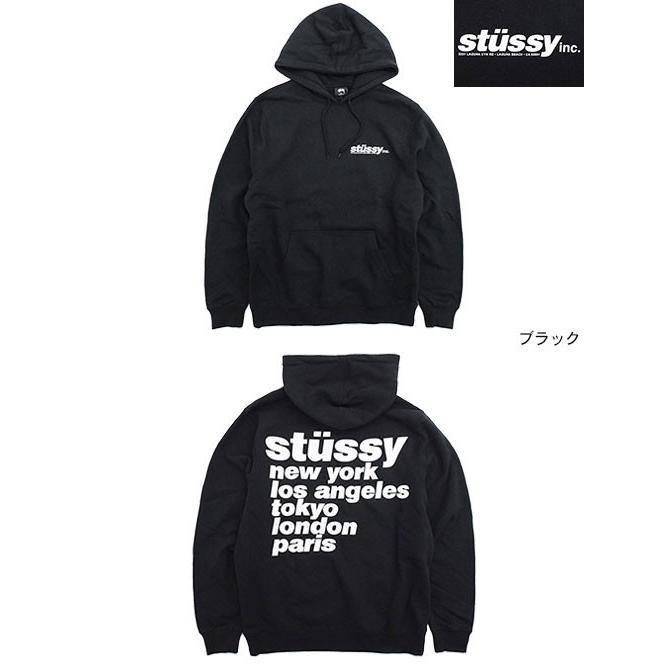 ステューシー プルオーバー パーカー STUSSY メンズ Italic ( stussy hooded sweat スウェット トップス 男性用 1924493 USAモデル 正規 )｜icefield｜06