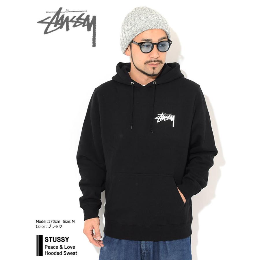 STUSSY ステューシー プルオーバー パーカー メンズ Peace STUSSY ステューシー プルオーバー パーカー メンズ Peace