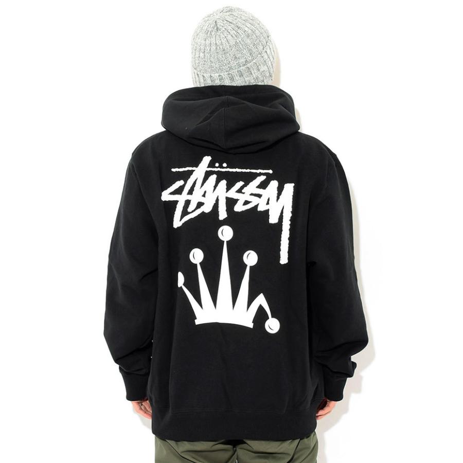 ステューシー パーカー プルオーバー STUSSY メンズ & レディース Stock Crown ( stussy hooded sweat  スウェット 1924715 USAモデル 正規 )