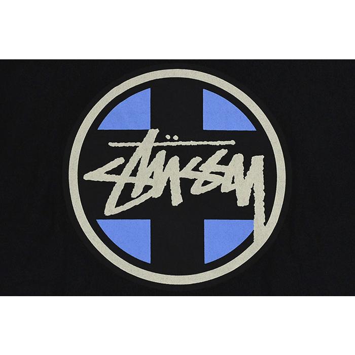 STUSSY パーカー　星型ロゴ　ボーダー　ネイビー STUSSY（ステューシー） パーカー プルオーバー メンズ Cross Dot