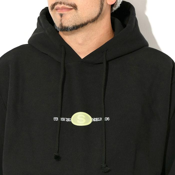 STUSSY（ステューシー） パーカー プルオーバー メンズ Worldwide Dot