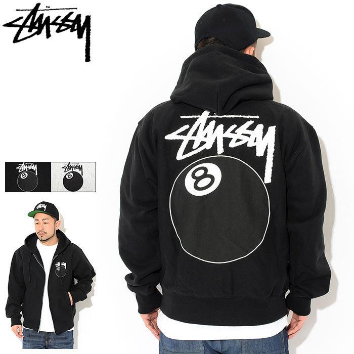 ステューシー パーカー ジップアップ STUSSY メンズ 8 Ball ( full zip hooded sweat トップス フルジップ 男性用  1974760 USAモデル 正規 ) : stu-1974760 : ice field - 通販 - Yahoo!ショッピング