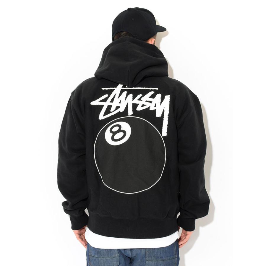 ステューシー パーカー ジップアップ STUSSY メンズ 8 Ball ( full zip hooded sweat トップス フルジップ 男性用  1974760 USAモデル 正規 )