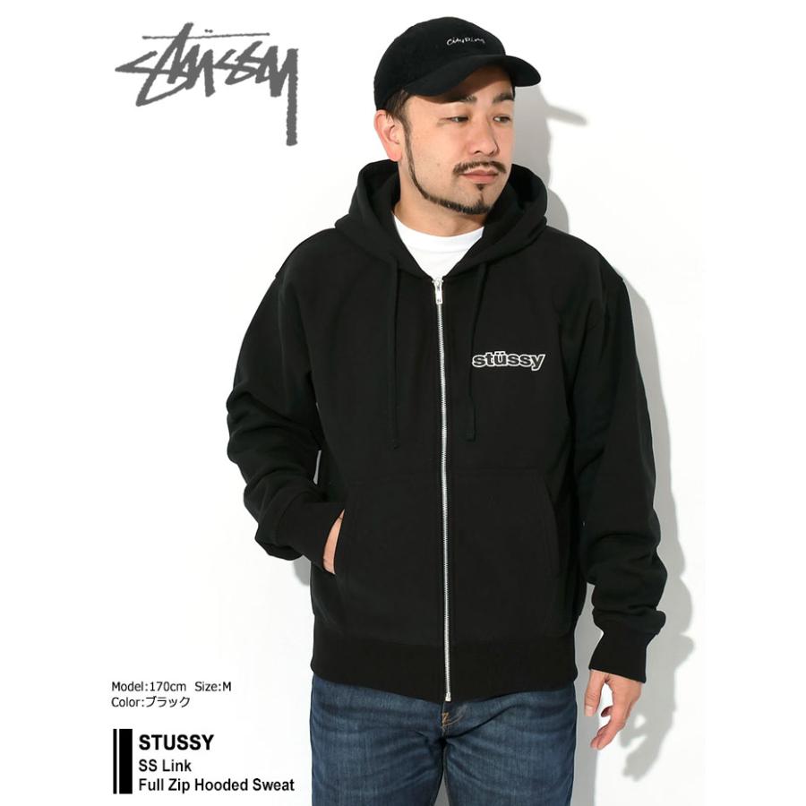 STUSSY ステューシー パーカー ジップアップ メンズ SS Link STUSSY ステューシー パーカー ジップアップ メンズ SS Link