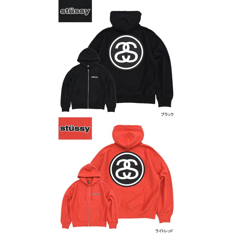 STUSSY ステューシー パーカー ジップアップ メンズ SS Link STUSSY ステューシー パーカー ジップアップ メンズ SS Link