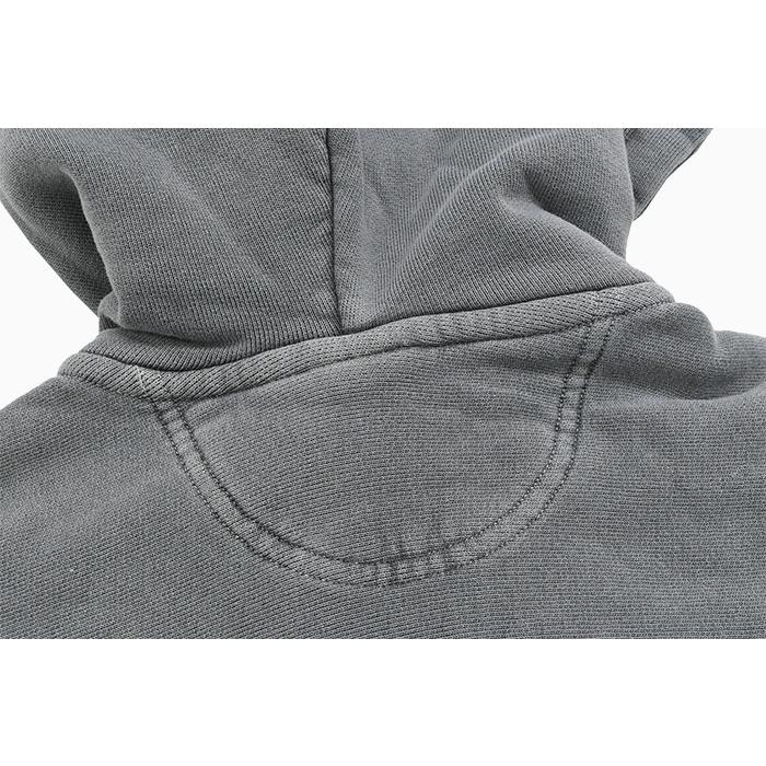 Stussy グレー ジップアップフーディ M STUSSY グレー ジップアップ パーカー