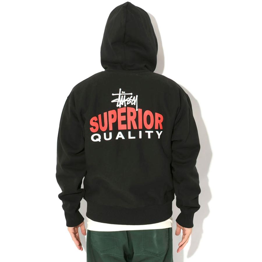 STUSSY（ステューシー） パーカー ジップアップ メンズ Superior
